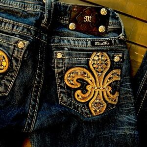 Miss me jeans size (10) girl